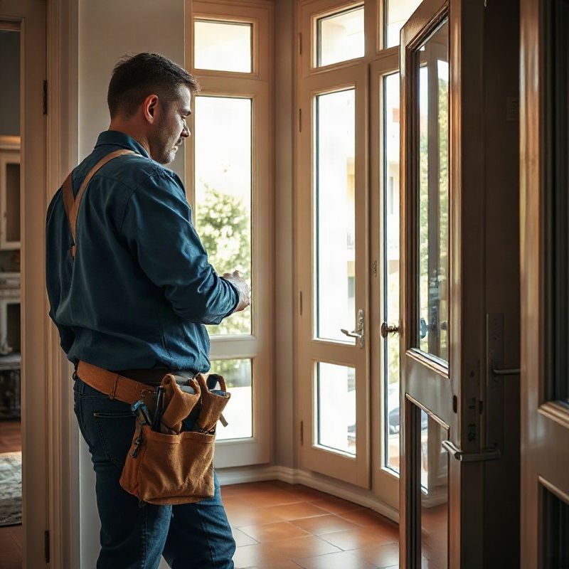 Profesional de Pulseespark inspeccionando un interior residencial en Madrid